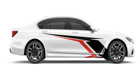 Expressway Digital Print Car Wrap Vinyl Polymeric PVC Car Film